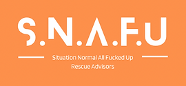 SNAFU Rescue Advisors logotype