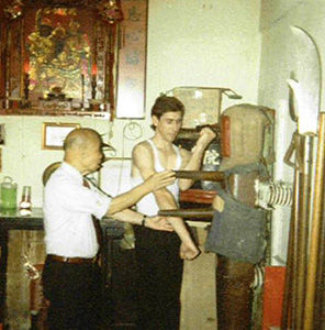 Chan Hon Chung teaching Jim