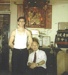 Sifu Chan Hon Chung & Jim Uglow