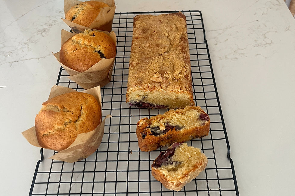 Lemon Blueberry Jumbo Muffins