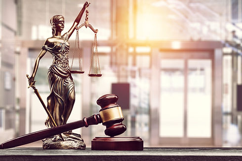 Judge Gavel And Statue