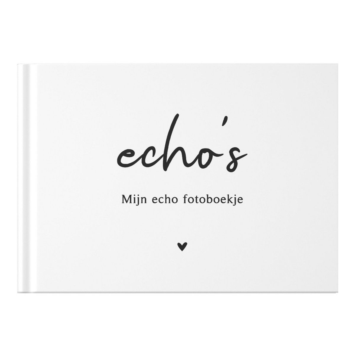 Invulboek_Echo's_Mijn_Echo_Fotoboekje_Voorkant