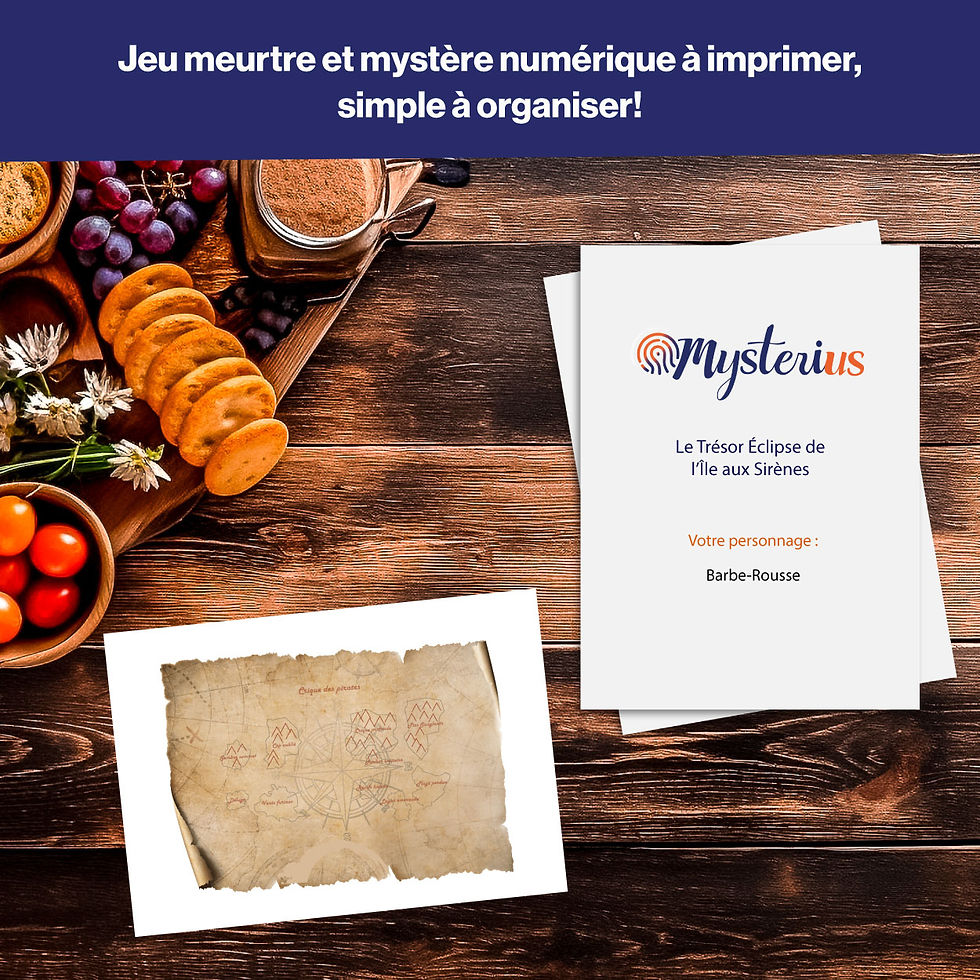 Miniature : Malaise à un BBQ improvisé, 6 à 8 joueurs, 45 à 60 minutes, meurtre et mystère