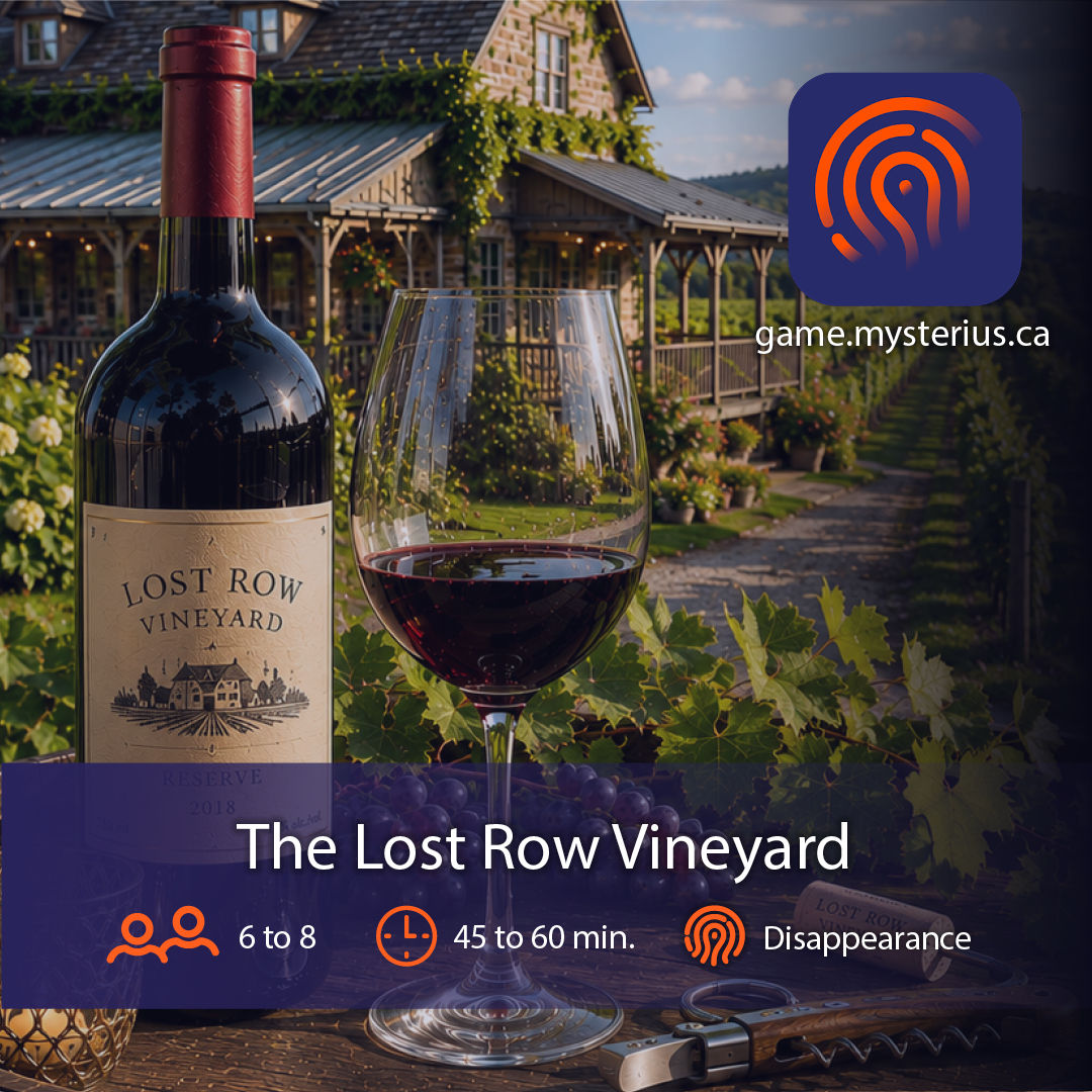 The Lost Row Vineyard, 6 to 8 players, 45 to 60 min