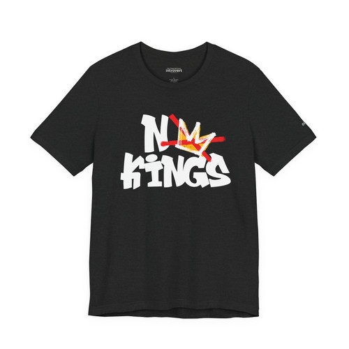No Kings - Graphic Tee (But in black) | Outrageous Introvert