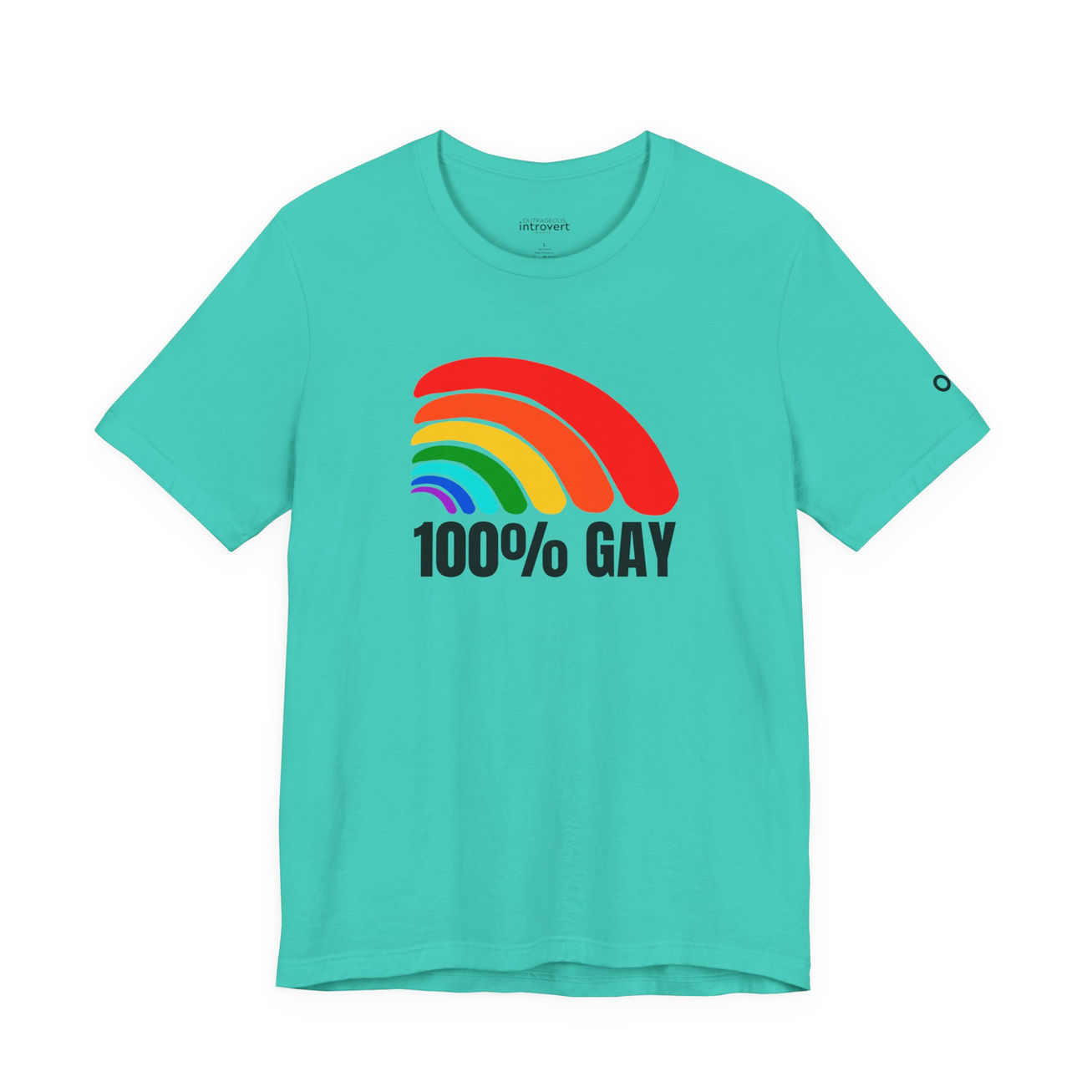 100% Gay Pride Tee