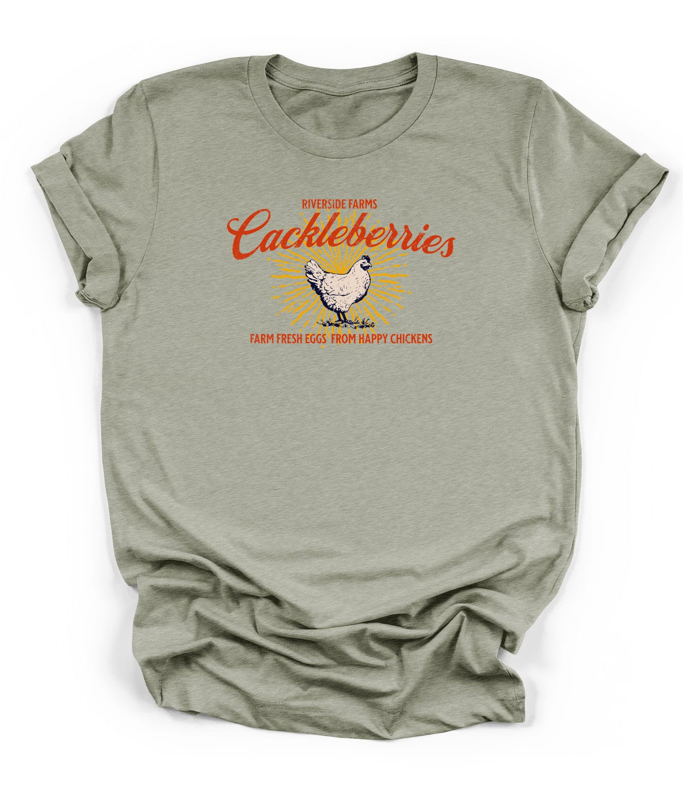Cackleberries Farm Fresh Eggs Tee