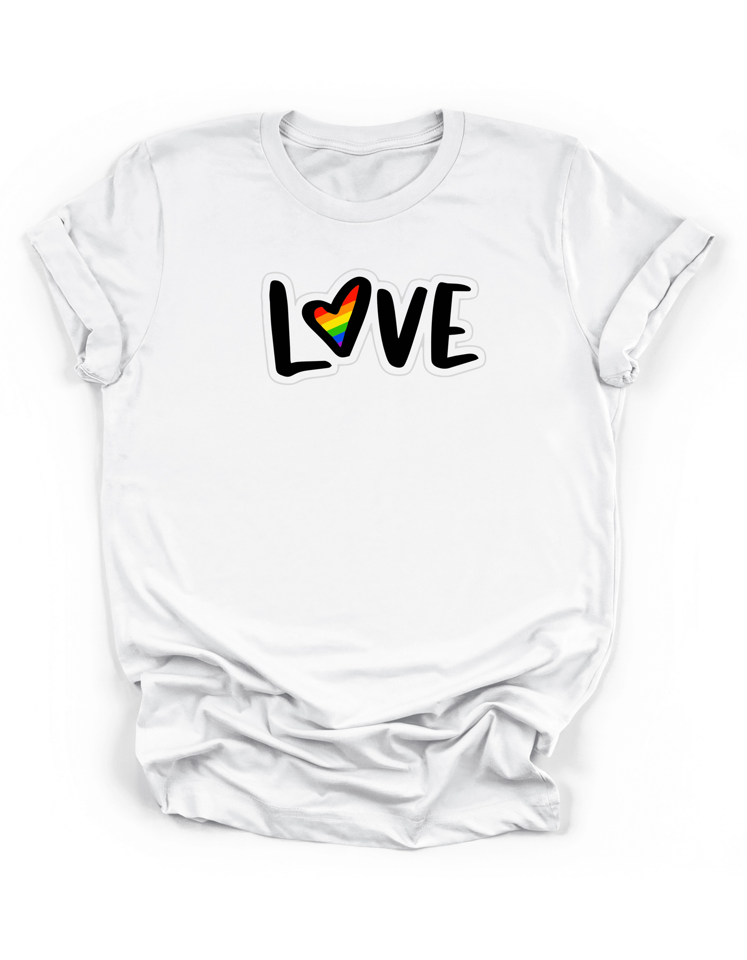 Love Rainbow Pride Tee