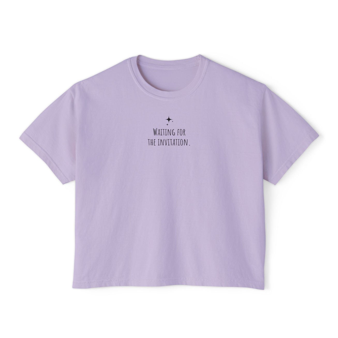 Waiting for the Invitation Boxy T-Shirt