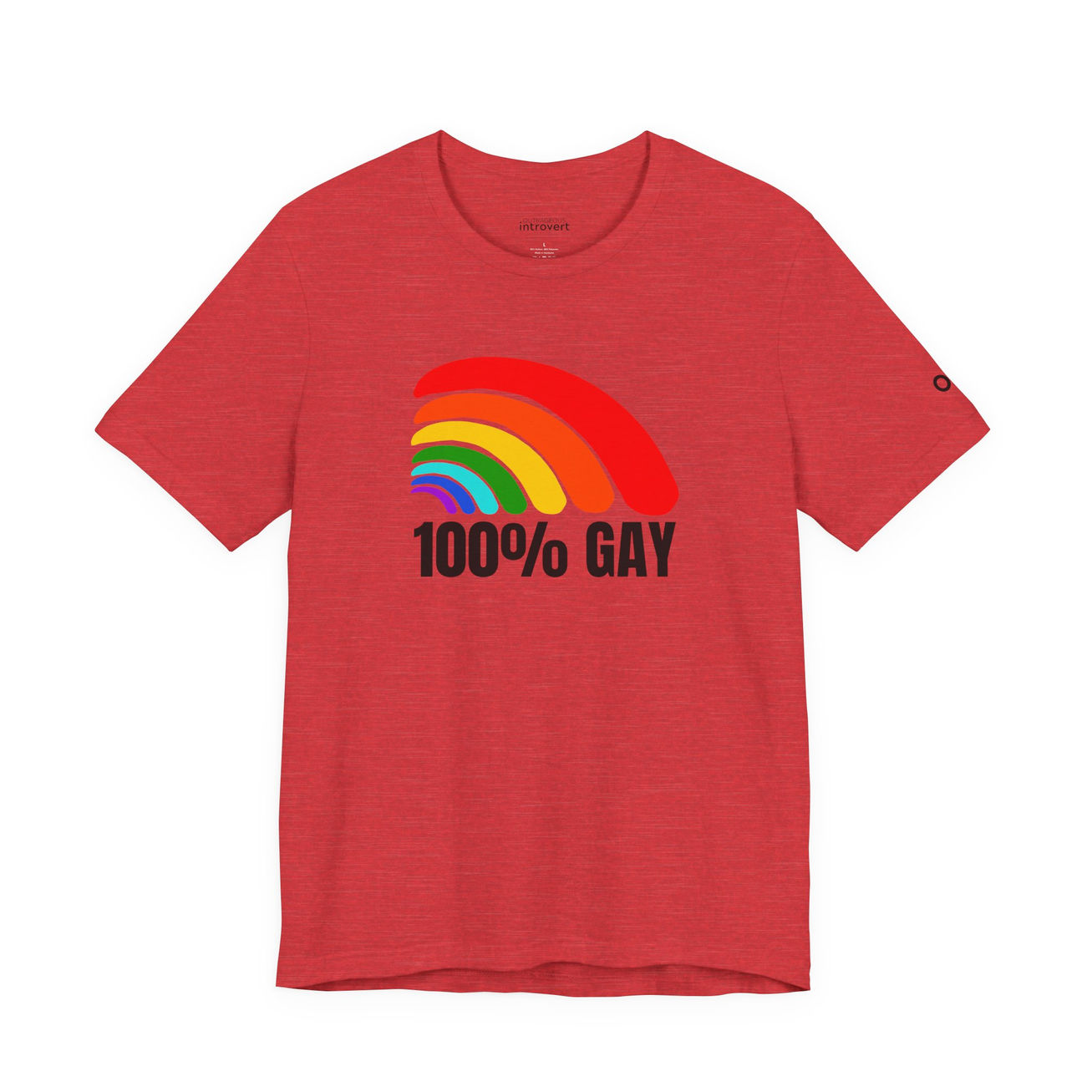 100% Gay Pride Tee