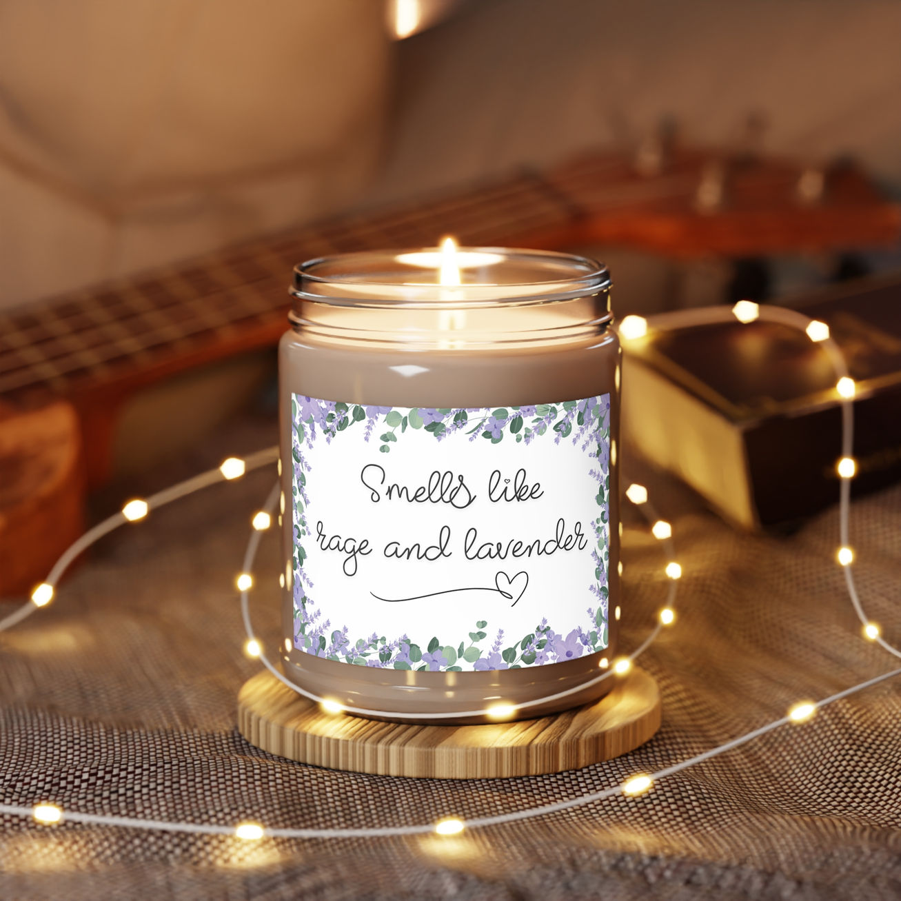lavender candle