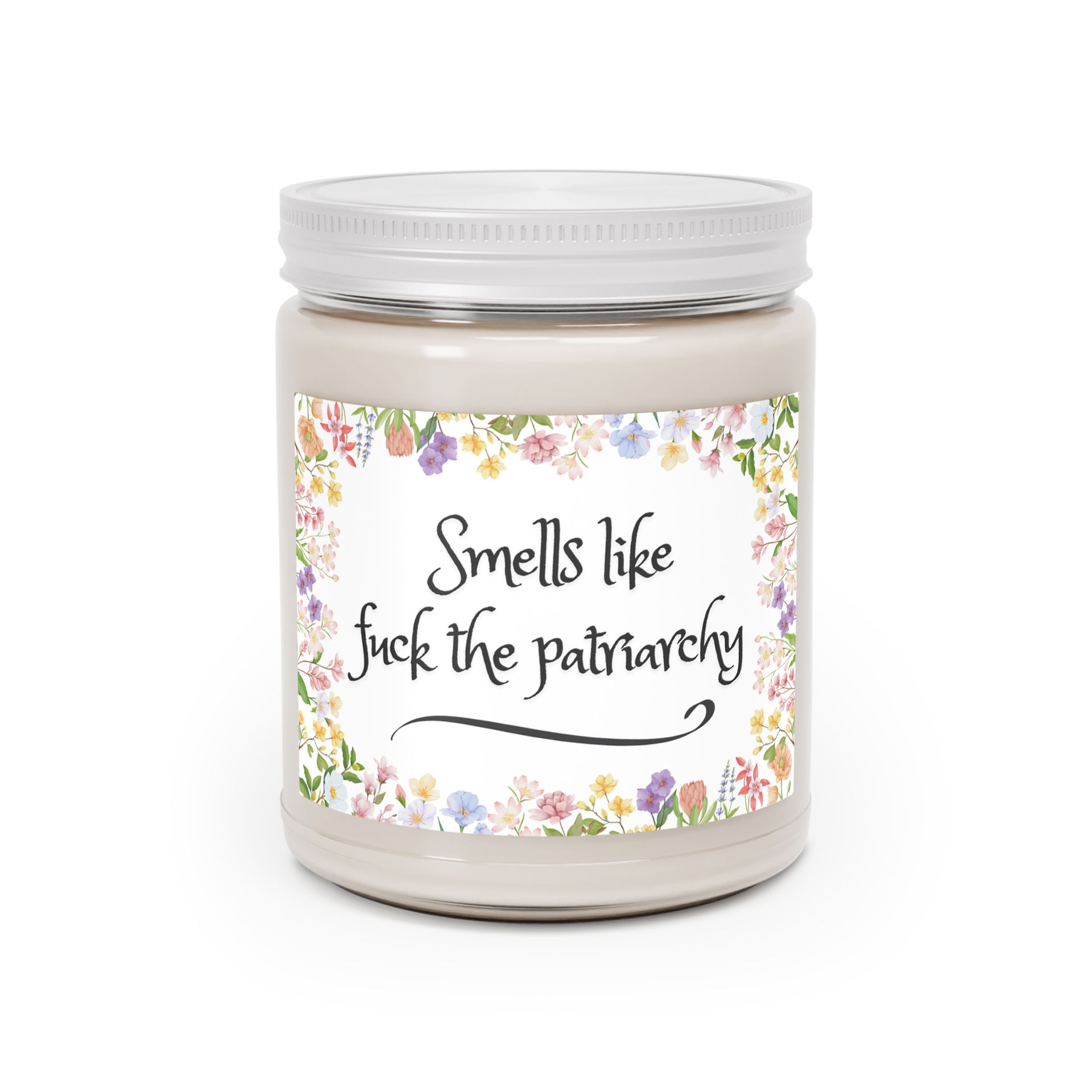 Fuck the Patriarchy Soy Candle