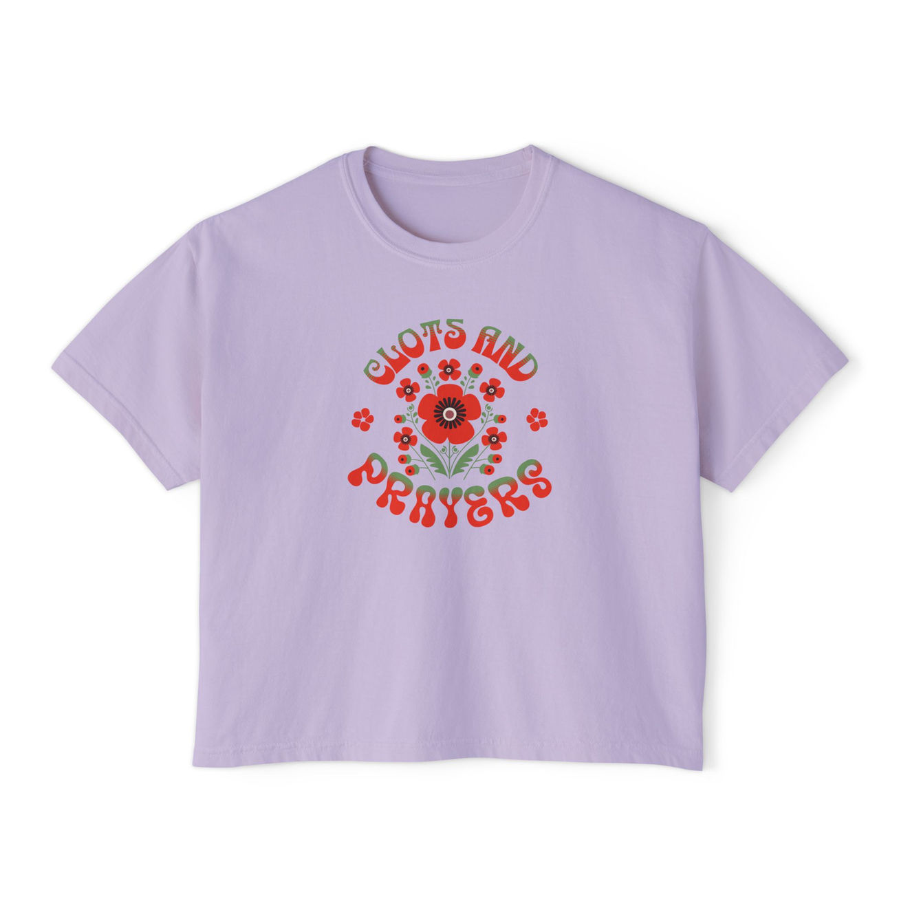 Clots & Prayers Boxy T-Shirt