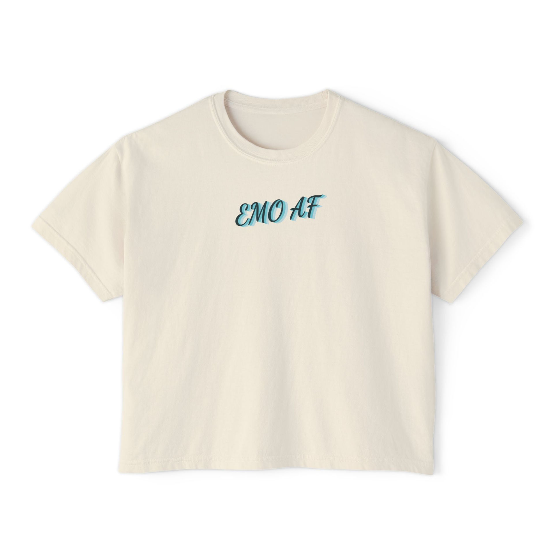Emo AF Boxy T-Shirt