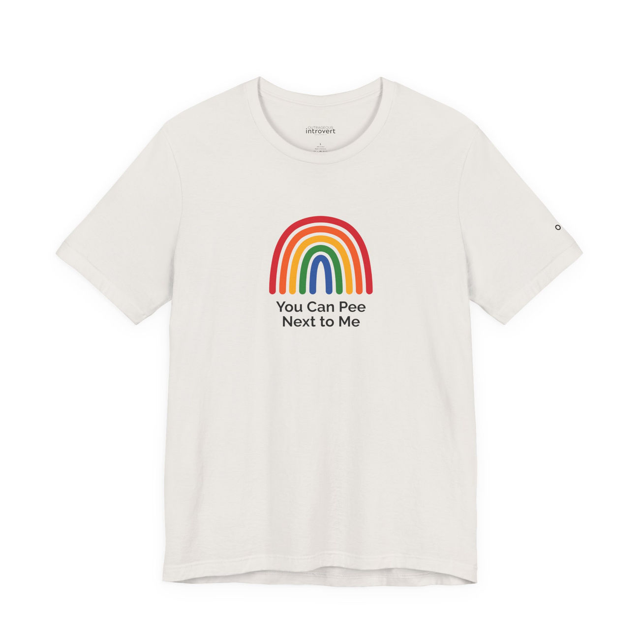 trans-affirming pride shirt