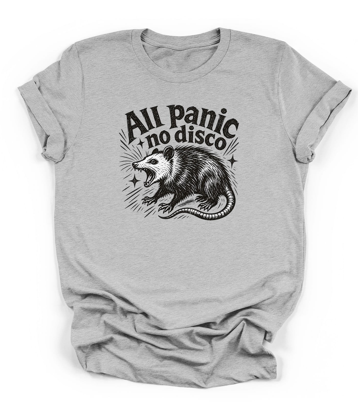 All Panic No Disco Opossum Tee
