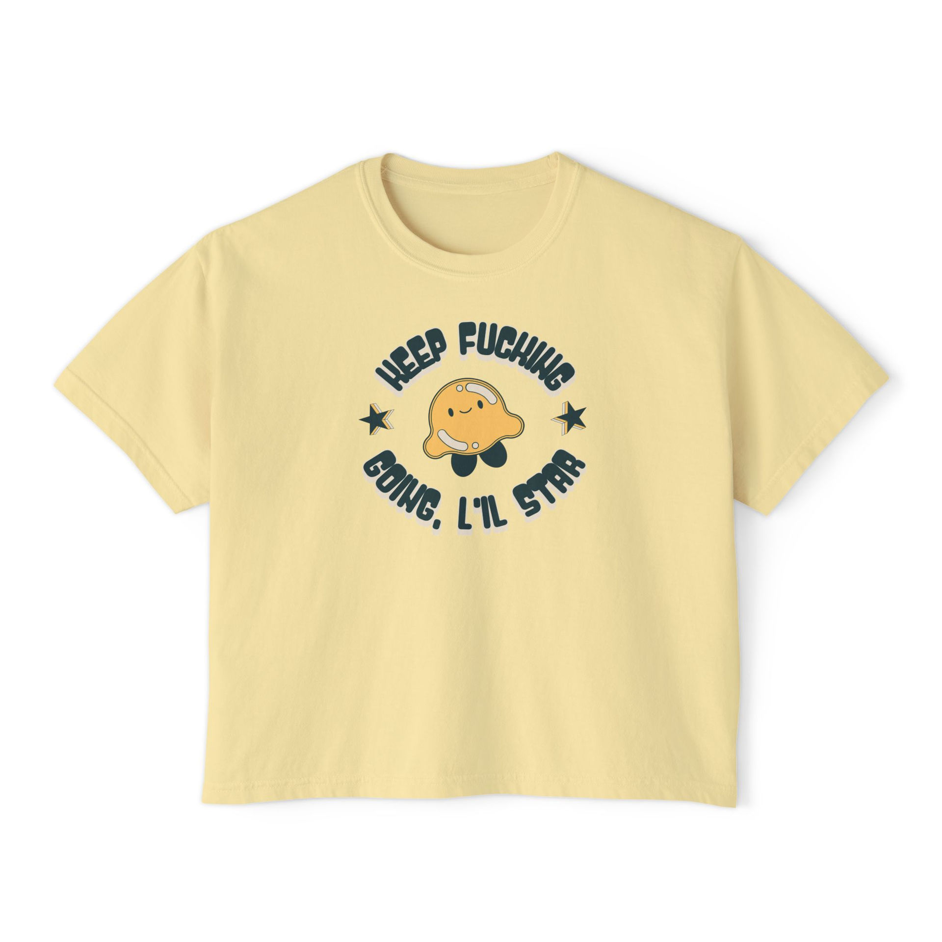 Keep Fucking Going Boxy Tee