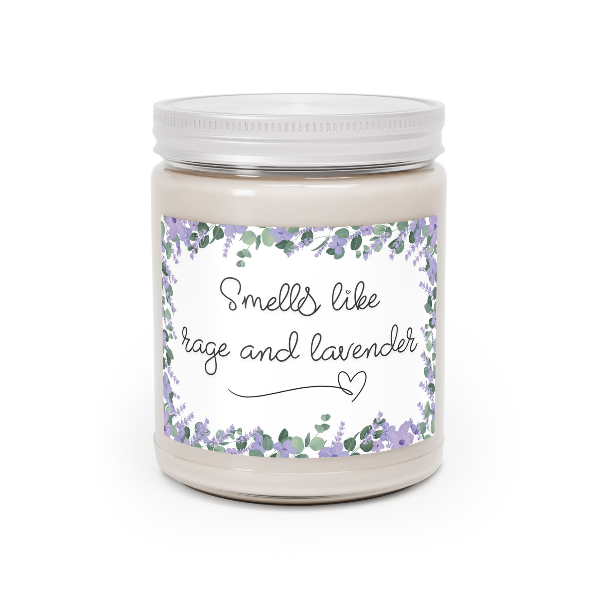 Rage and Lavender Soy Candle