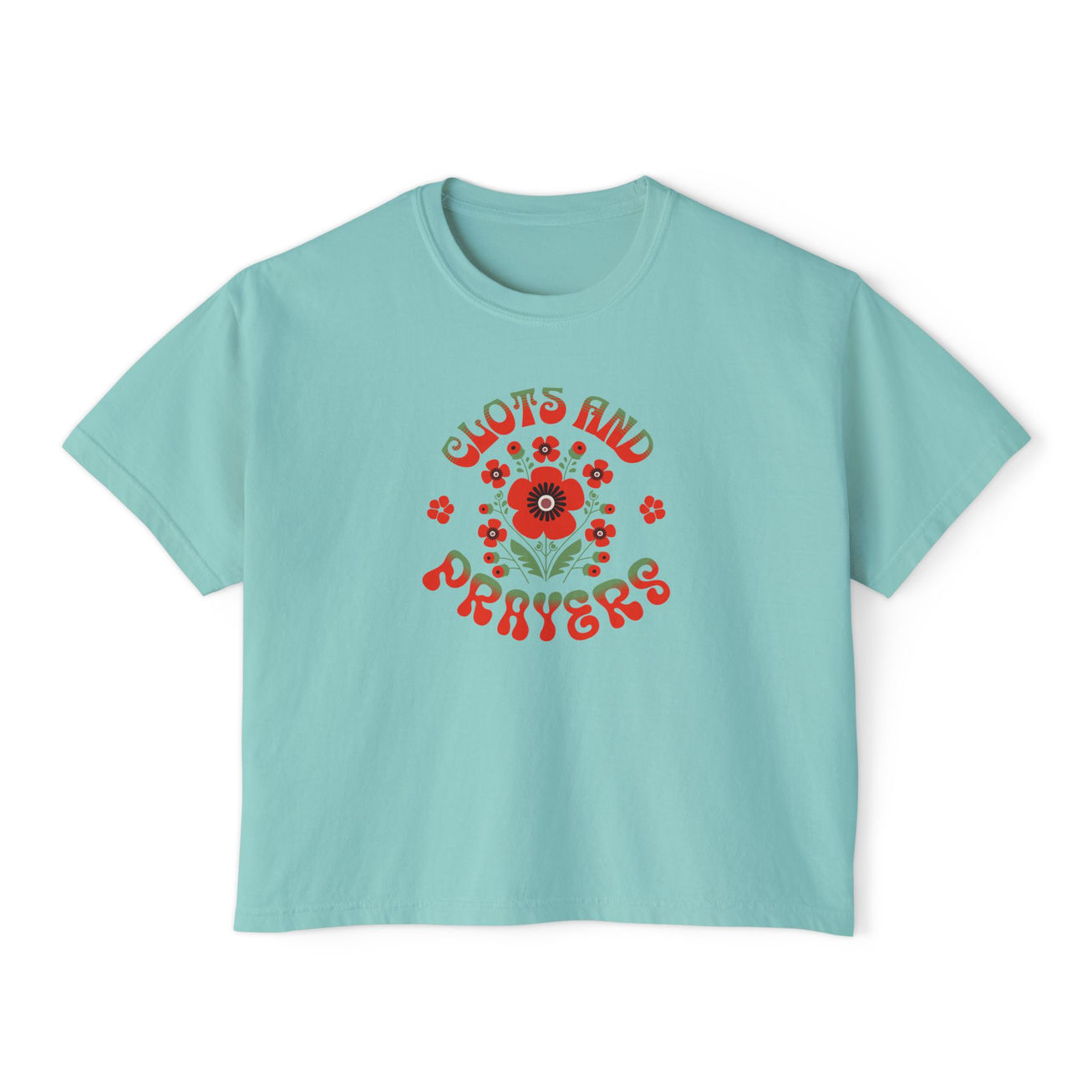 Clots & Prayers Boxy T-Shirt