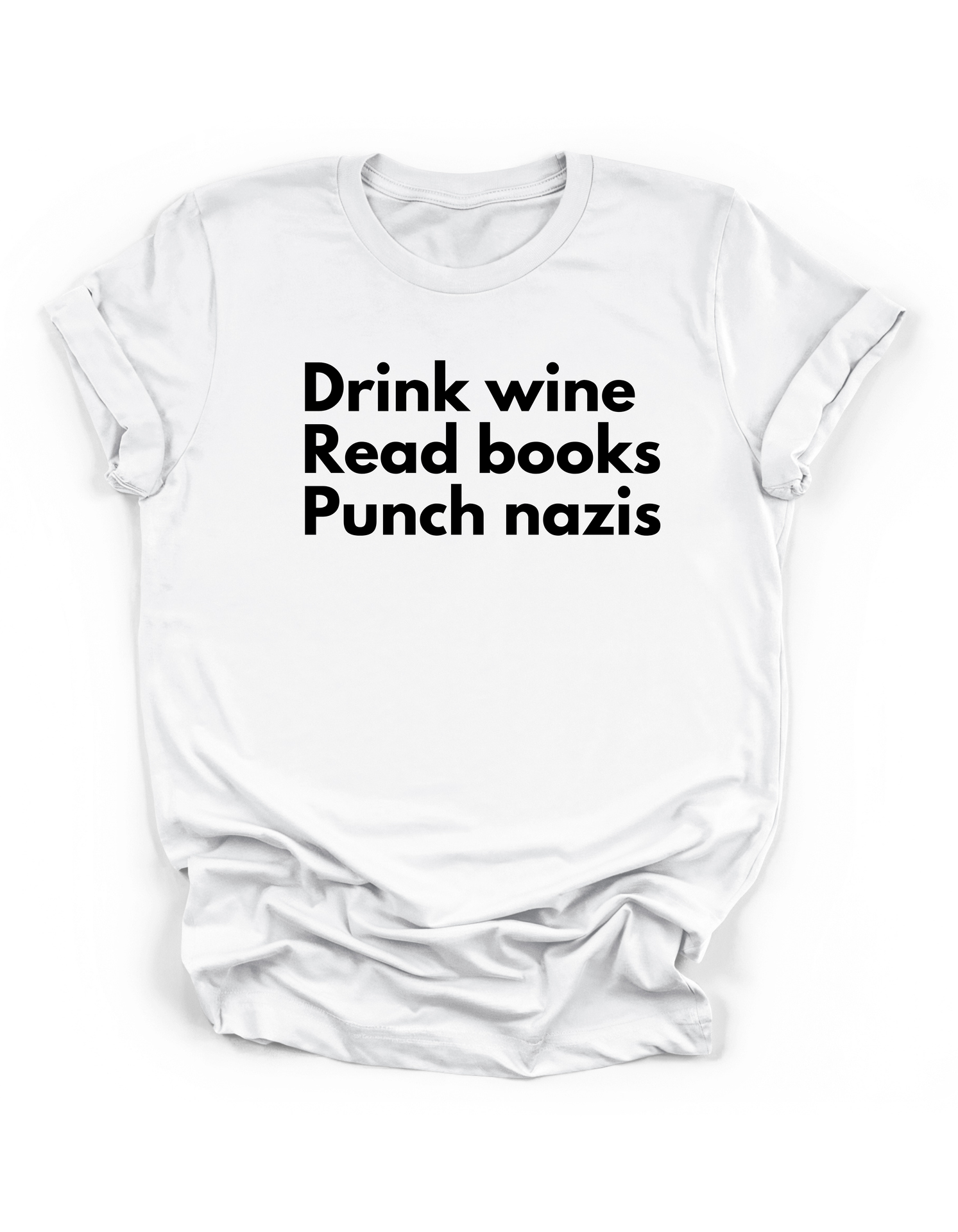 Wine Books Punch Tee