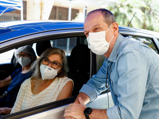 Mais de 30 mil doses aplicadas: População aprova organização da vacinação contra a covid-19 em SCS