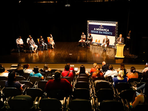 Tite Campanella recebe contemplados do Programa Bolsa Trabalho, que atuarão nas escolas de S.Caetano