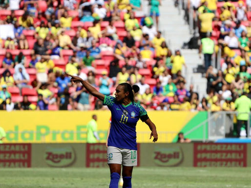 Marta se despede da Seleção Brasileira