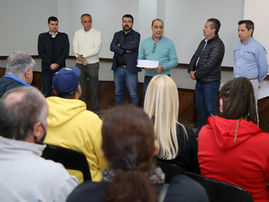 Auricchio anuncia pacote de ações em favor dos transportadores escolares de São Caetano