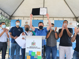 Prefeito Orlando Morando anuncia novos espaços de lazer na Vila Cruzeiro e Jardim Vera Cruz