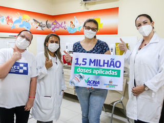 São Bernardo supera marca de 1,5 milhão de vacinas aplicadas contra a Covid-19