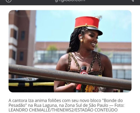 Veja as melhores imagens da cobertura THE NEWS2 no CARNAVAL 2024