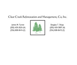 Clear Creek Reforestation and Management, Co, Inc. Logo.png