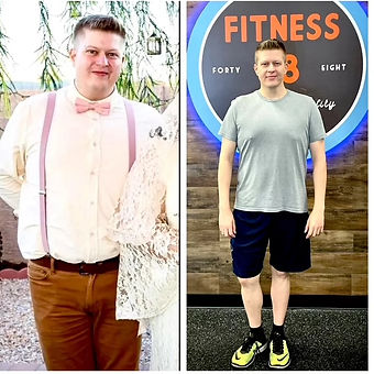 Sean lost 50lbs in 6 months.