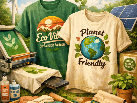 Sustainable Printing for Graphic Tees: Eco-Friendly Fashion That Speaks