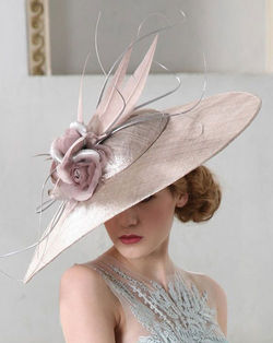 Lurex Sinamay Hat