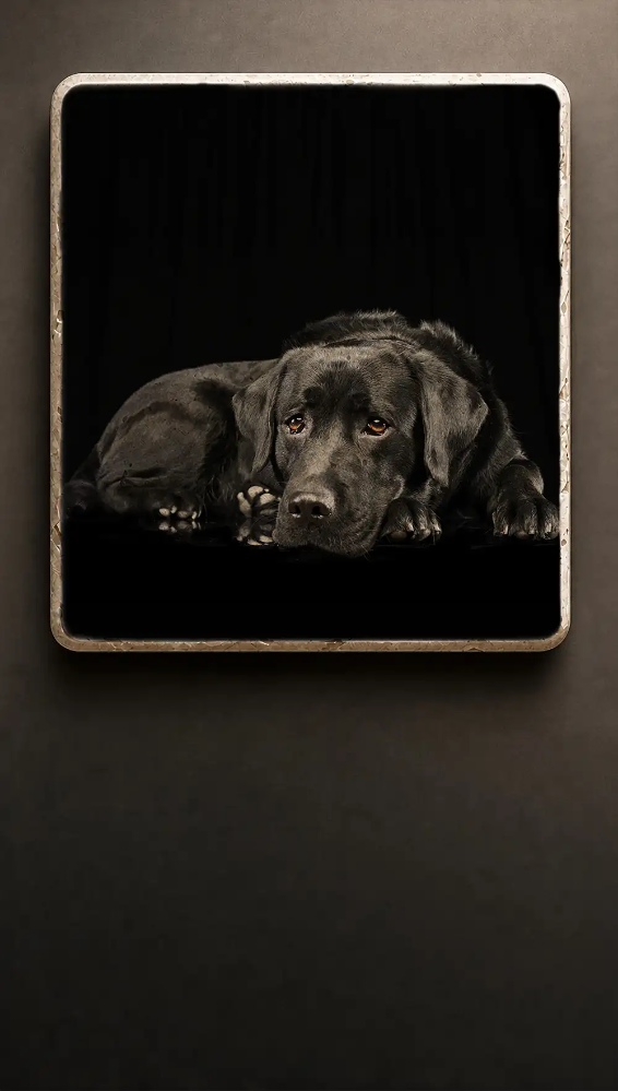 Svart Labrador