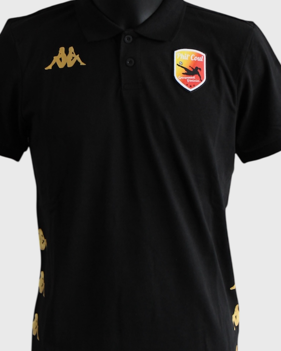 Miniature : Polo Barli Noir Adulte PHIL'COUL