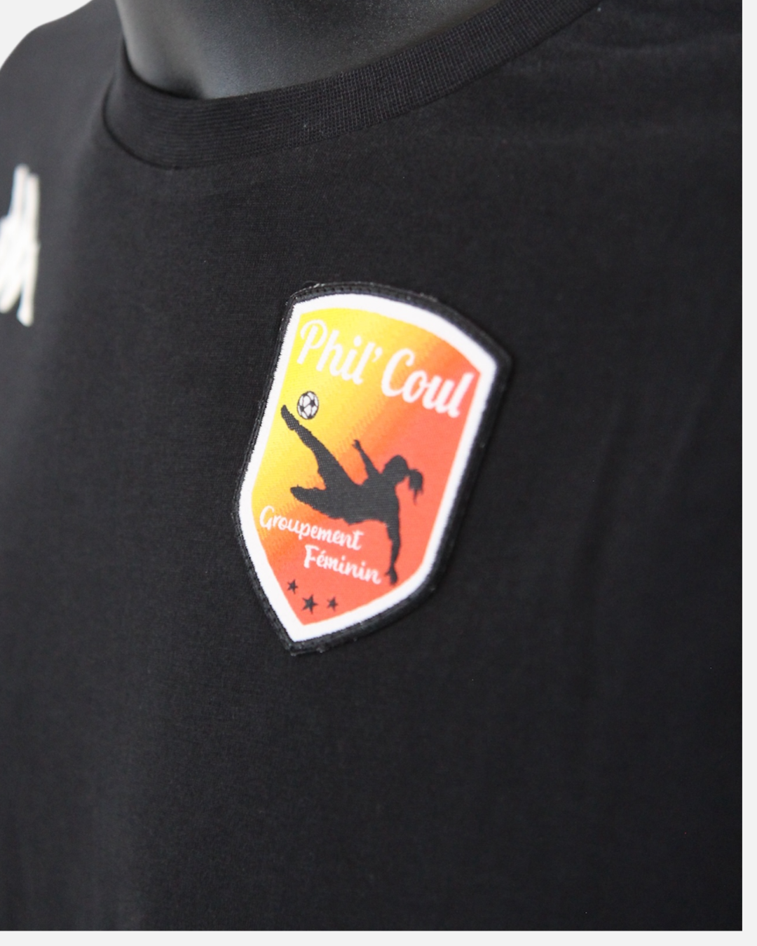 T-shirt Brizzo Noir Adulte PHIL'COUL