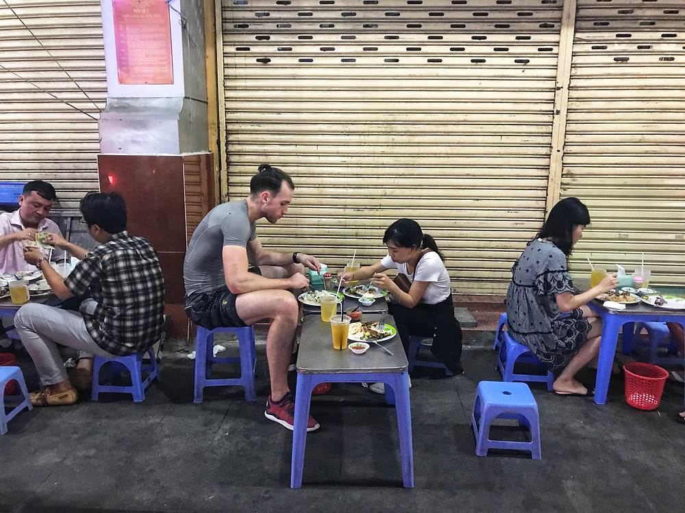 Street Food in Saigon Ho Chi Minh City, Vietnam