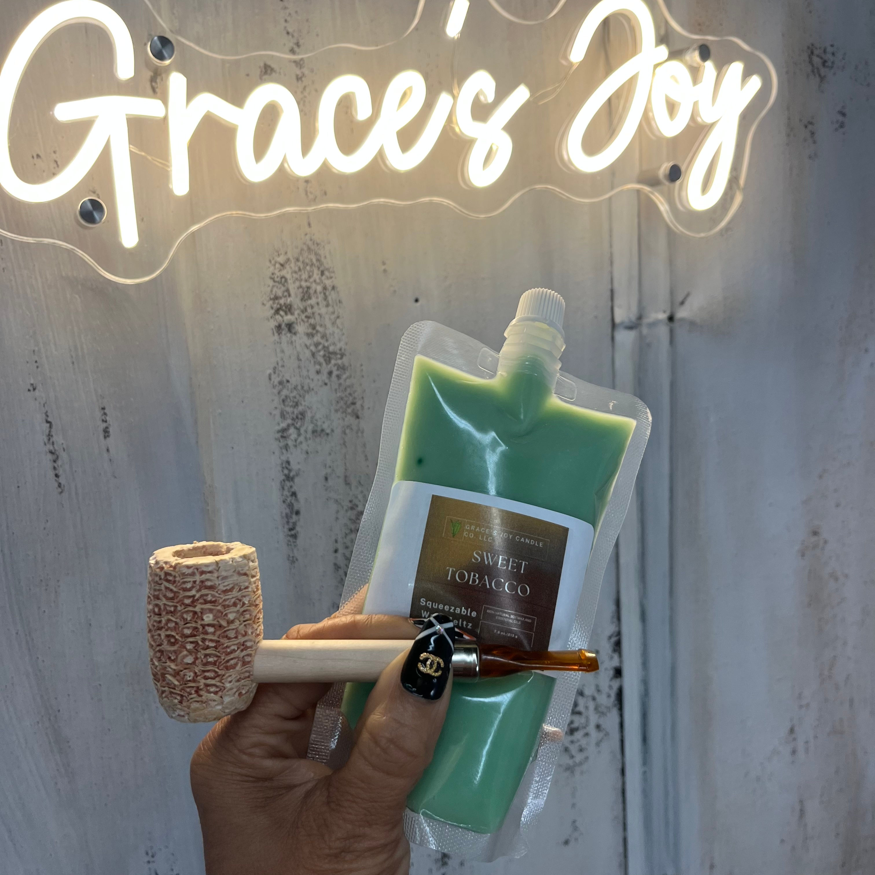 Sweet Tobacco Squeezable Wax Meltz 7.5oz