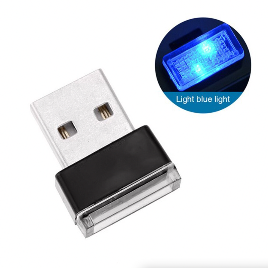 Miniatura: Mini Blue LED USB Car Light Set