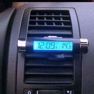 Miniatura: Car Electronic Clock with Temperature Gauge and Night Light