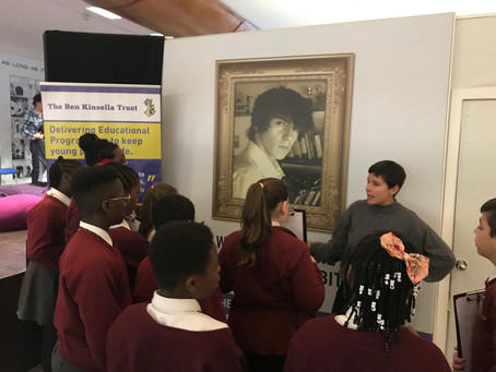 Year 6 at Ben Kinsella Workshops (Eagles Class this time)