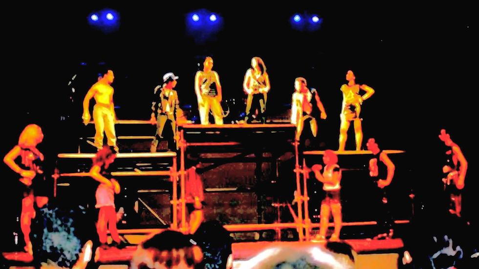 Elenco punk em cena (Foto: Secretaria de Cultura/ Prefeitura de Santo André- BUENO;COSTA, 2023)