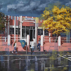 Pintura urbana
quadro de escola
pintura de colegio