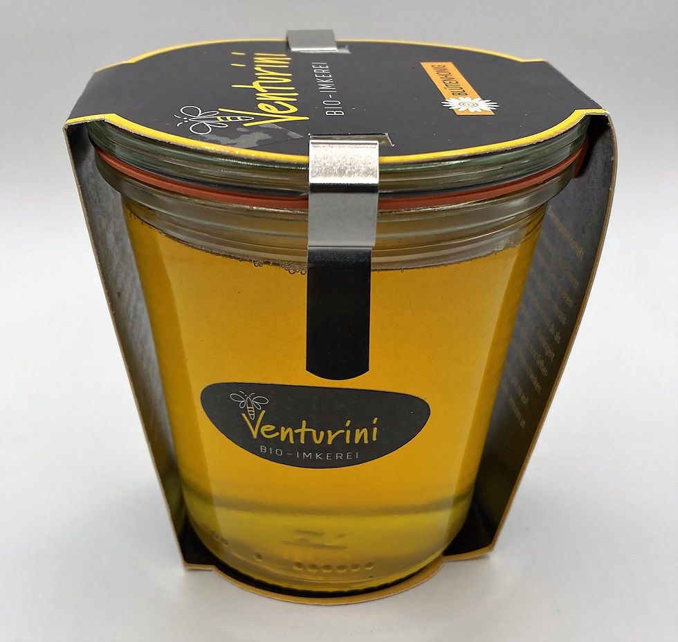 Miniaturbild: BIO Blütenhonig im Weck-Glas 330 g