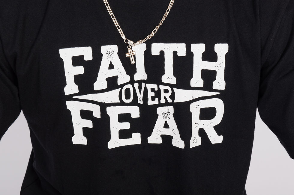 Thumbnail: FAITH OVER FEAR - PREMIUM TEE