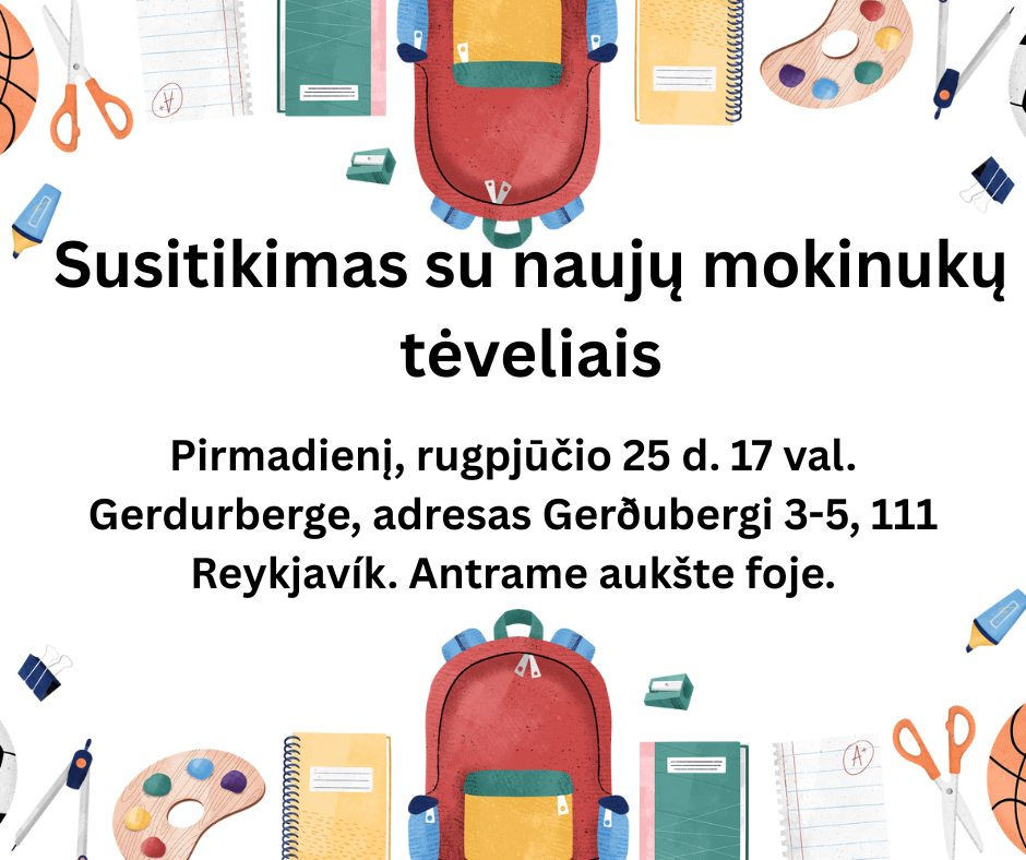 registruoti vaikus