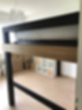 Mezzanine en Chêne et escalier-rangemen