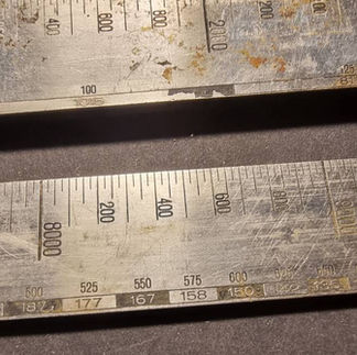 Massstab für die Feldkanone 16